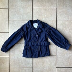 Janie and Jack Belted Trench Coat